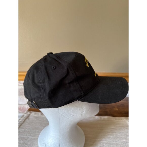 Port Authority Black Marine Corps Springfield MO Hat Adjustable Cap - Picture 3 of 13